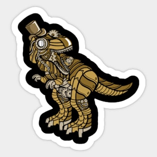 Steampunk-T-Rex Sticker